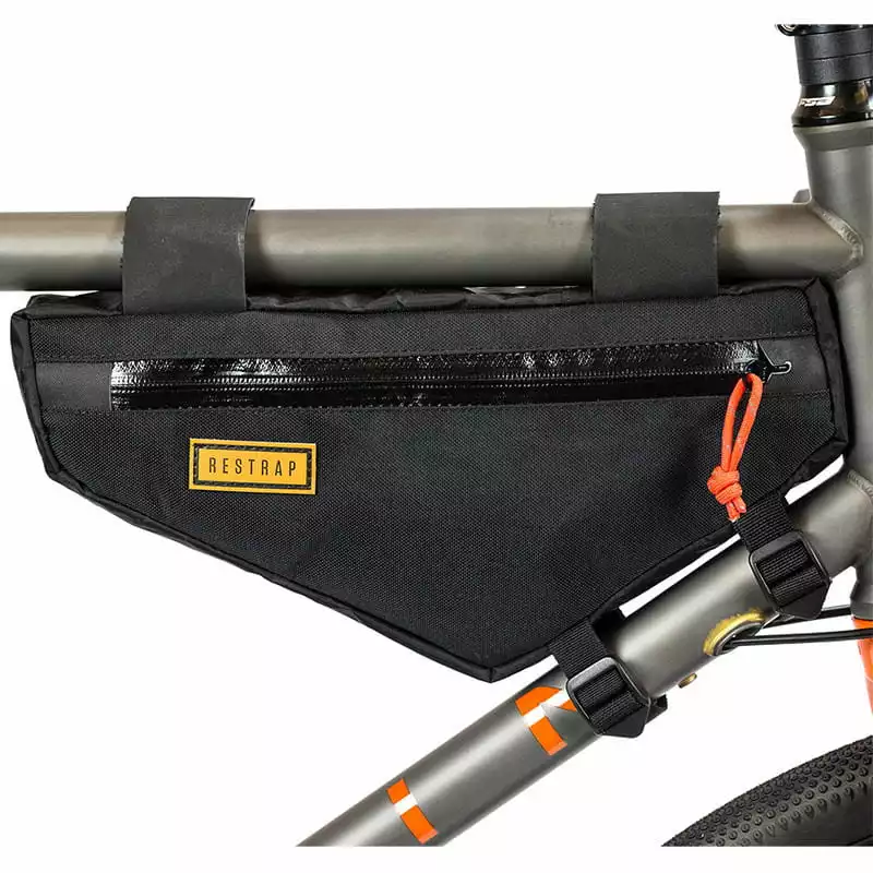 Restrap Frame Bag Small Rahmentasche Für Das Rahmendreieck Schwarz 3 Restrap Frame Bag Small Rahmentasche Für Das Rahmendreieck Schwarz