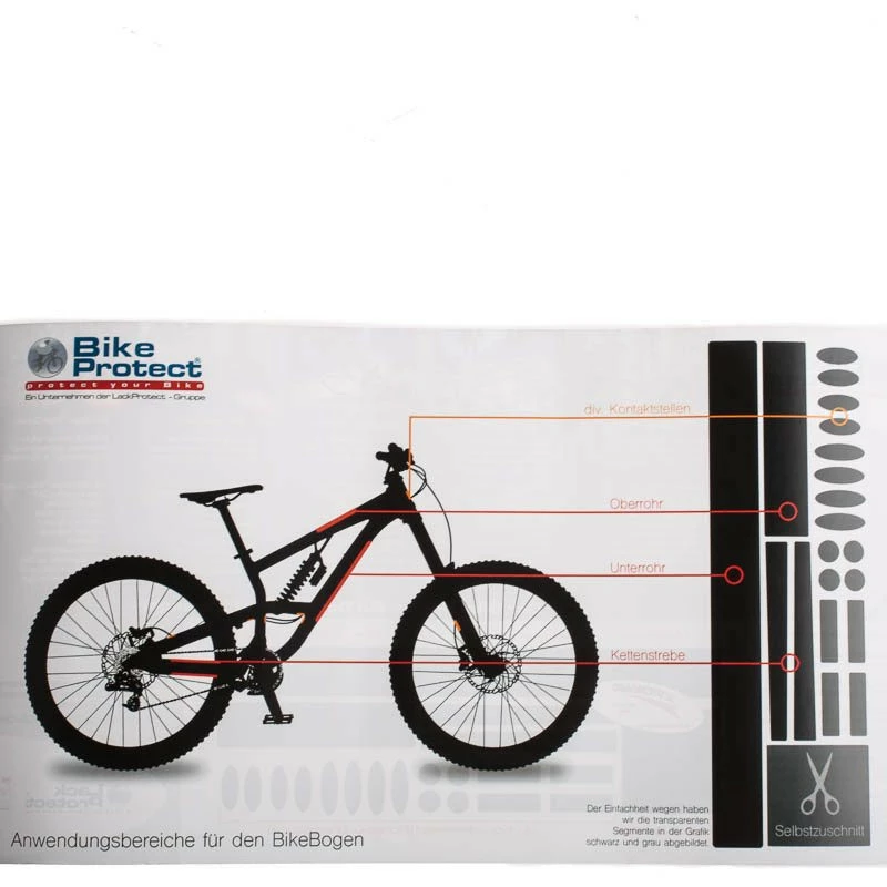 Enjoyyourbike BikeProtect Bike-Bogen Race Lackschutzfolie - Transparent, Matt 7 Enjoyyourbike BikeProtect Bike-Bogen Race Lackschutzfolie - Transparent, Matt – Bild 5