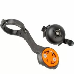 CloseTheGap HideMyBell Raceday Sl, Carbon Fahrradcomputer-Halterung Mit Integrierter Klingel - Für L