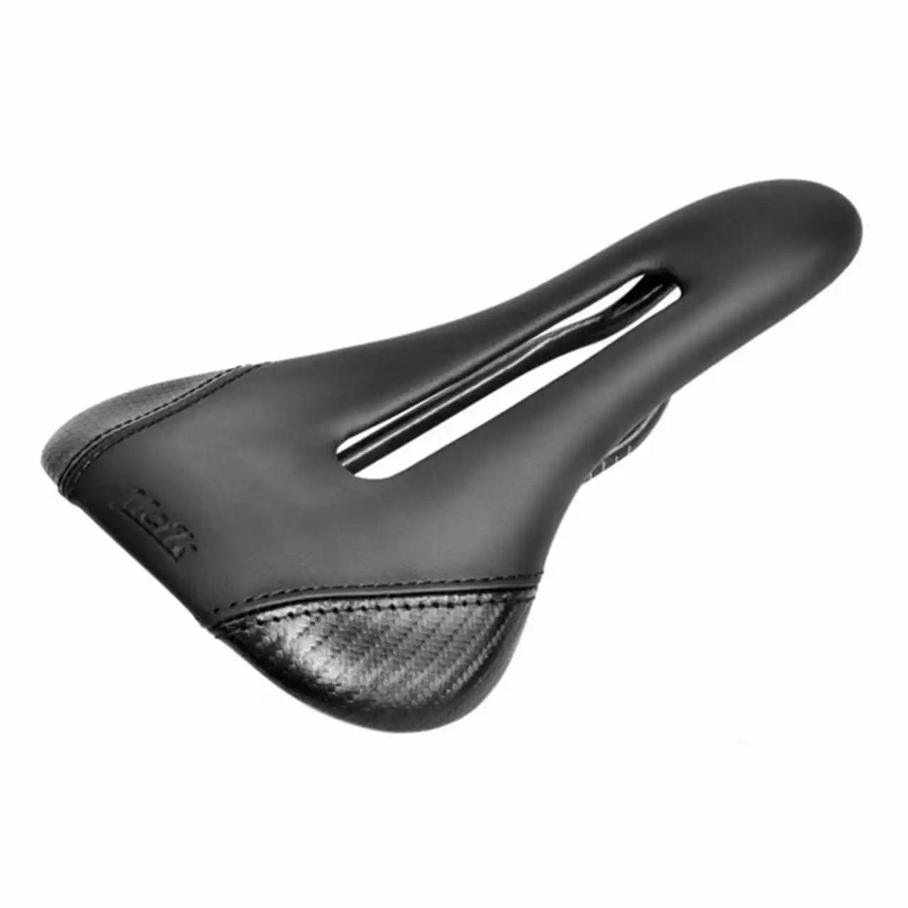 Mcfk Gepolsterter Sattel Aus Leder Mit Aussparung - Schwarz, Breite 135 Mm 4 Mcfk Gepolsterter Sattel Aus Leder Mit Aussparung - Schwarz, Breite 135 Mm – Bild 2