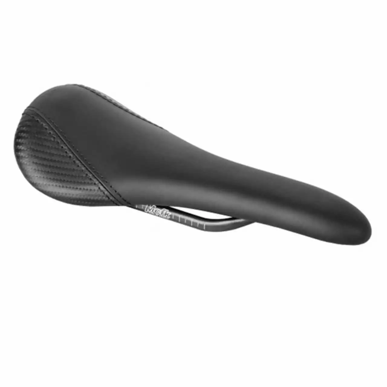 Mcfk Gepolsterter Sattel Aus Leder - Schwarz, Breite 140 Mm 4 Mcfk Gepolsterter Sattel Aus Leder - Schwarz, Breite 140 Mm – Bild 2