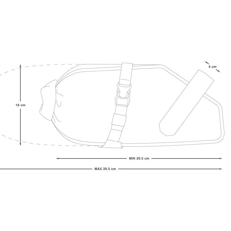 Apidura Racing Saddle Pack (7L) Satteltasche 8 Apidura Racing Saddle Pack (7L) Satteltasche – Bild 6