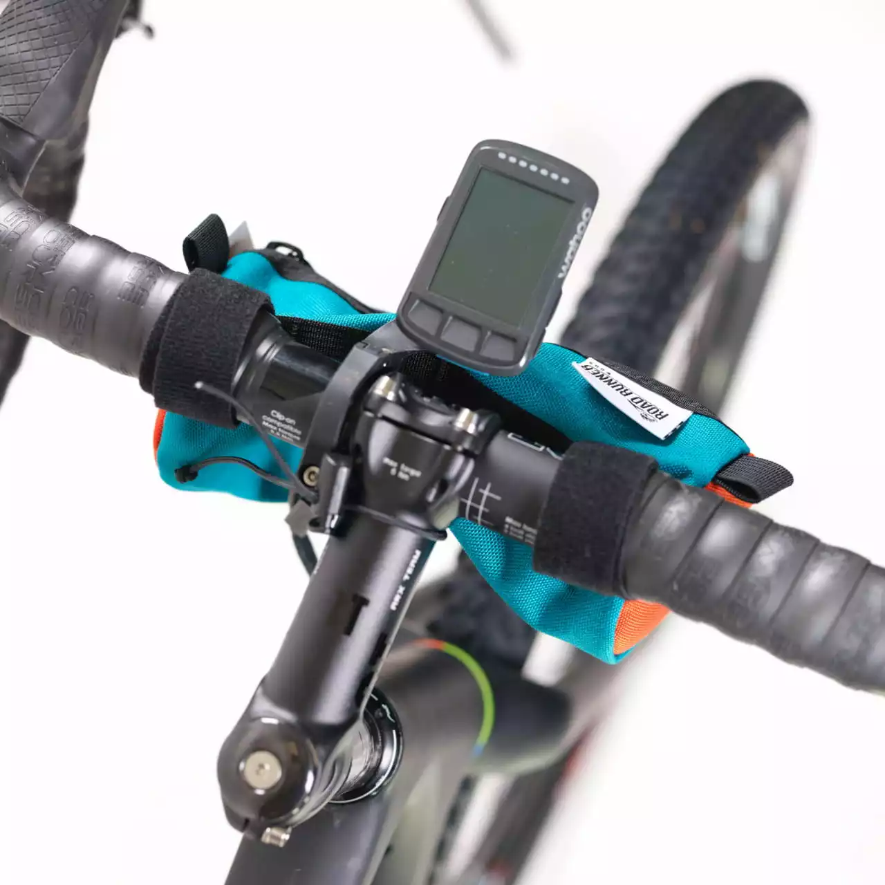 Road Runner Bags Burrito Türkis / Orange Handlebar Bag Frontloader Lenkertasche 4 Road Runner Bags Burrito Türkis / Orange Handlebar Bag Frontloader Lenkertasche – Bild 2