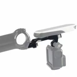 XON Universal-Vorbauhalter Combo CNC-Alu Für Garmin / Wahoo Fahrradcomputer + GoPro