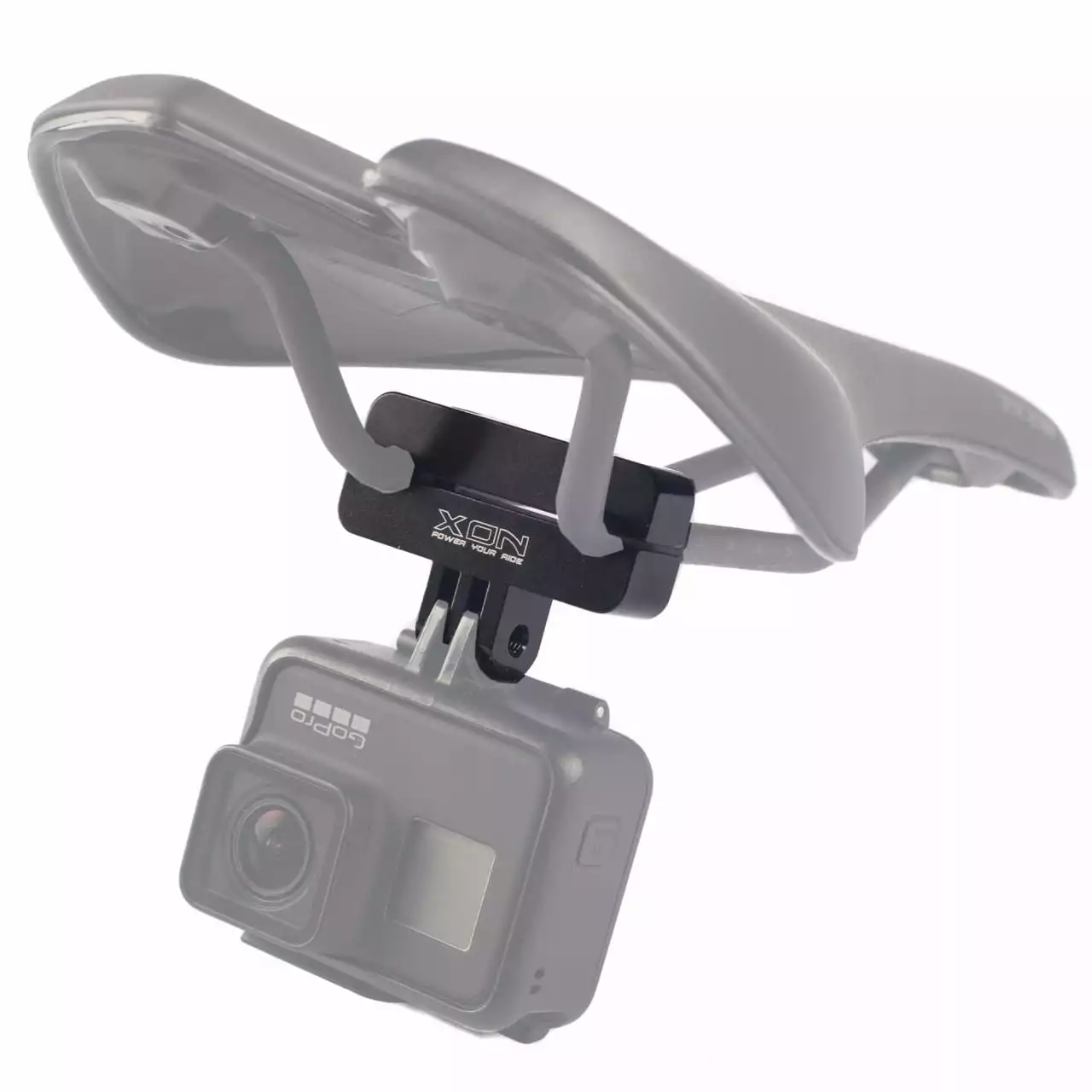 XON GoPro-Halterung CNC-Alu Für Den Sattel / Sattelhalterung 3 XON GoPro-Halterung CNC-Alu Für Den Sattel / Sattelhalterung