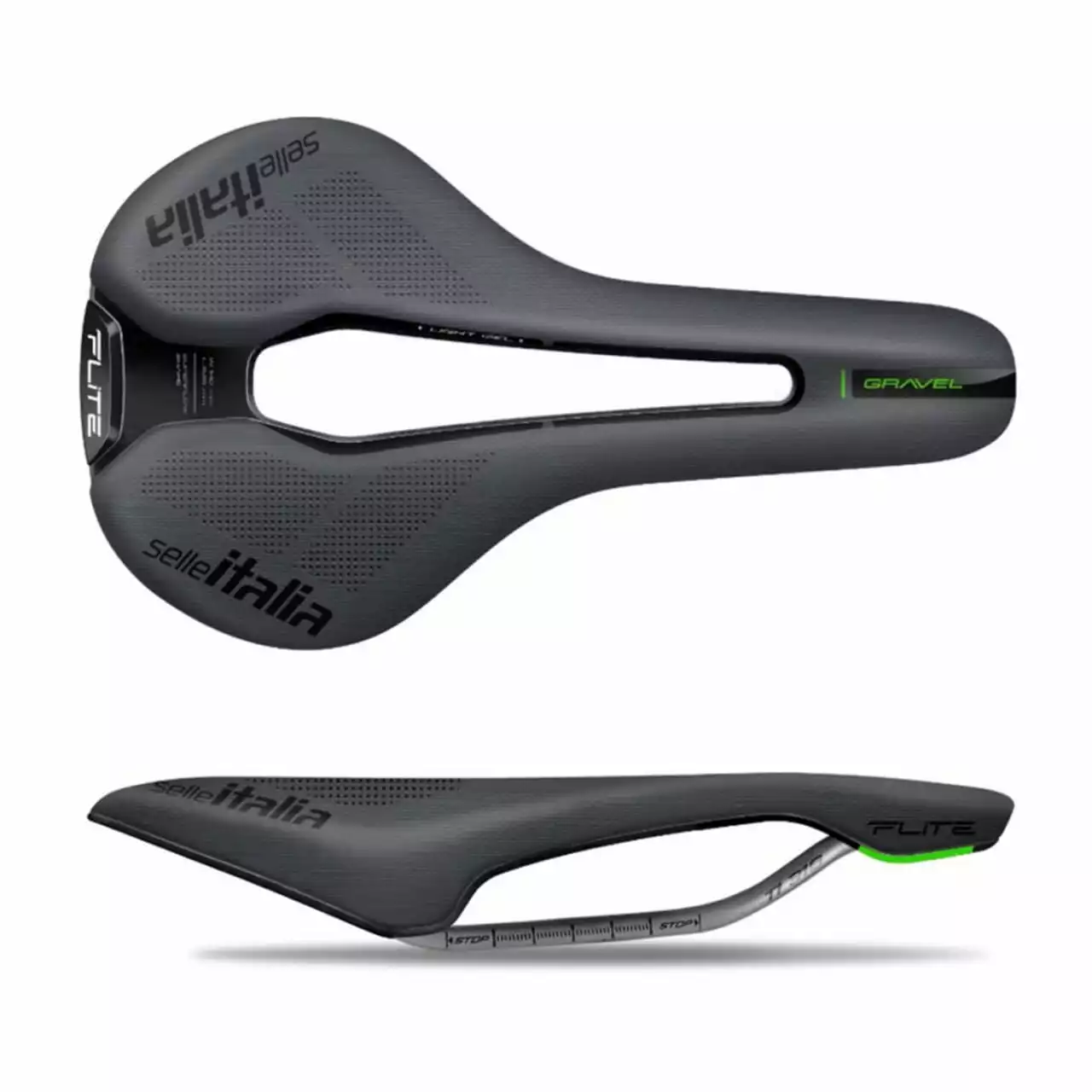 Selle Italia Flite Boost Gravel TI Superflow Sattel - Black (Schwarz) Gr. S 3 Selle Italia Flite Boost Gravel TI Superflow Sattel - Black (Schwarz) Gr. S