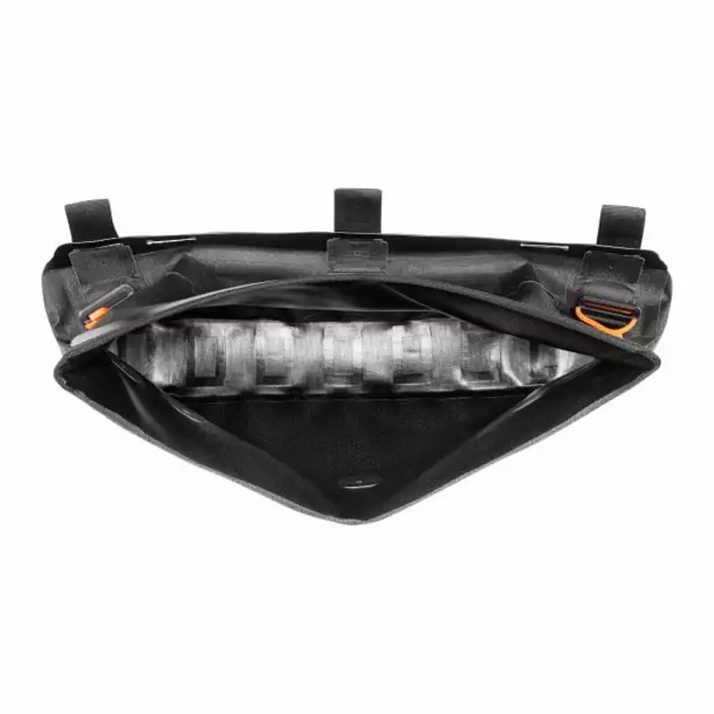 ORTLIEB Frame-Pack Rolltop Toptube Wasserabweisende Oberrohr-Rahmentasche - Schwarz 4 ORTLIEB Frame-Pack Rolltop Toptube Wasserabweisende Oberrohr-Rahmentasche - Schwarz – Bild 2