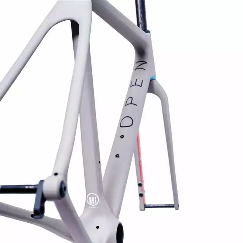 OPEN Cycle OPEN U.P. Grau Matt / Rot Rahmenset Gr. S 5 OPEN Cycle OPEN U.P. Grau Matt / Rot Rahmenset Gr. S – Bild 3