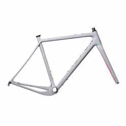 OPEN Cycle OPEN U.P. Grau Matt / Rot Rahmenset Gr. L