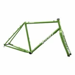 Ritchey Outback V2 Gravel Stahl-Rahmenset Mit Carbongabel Grün / Weiß Gr. M