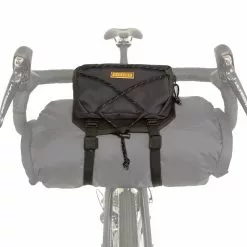 Restrap Bar Bag Small - Lenkerholster Mit Tasche 14 Liter Und Food Pouch 1,5 L Schwarz