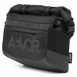 AEVOR Triple Bike Bag Proof Black Lenkertasche - Auch Als Messenger Und Sling 15 L - Schwarz