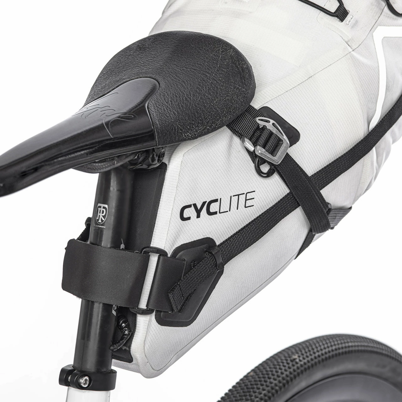 CYCLITE Saddle Bag / 01 - Satteltasche 12,9 Liter Hellgrau 6 CYCLITE Saddle Bag / 01 - Satteltasche 12,9 Liter Hellgrau – Bild 4