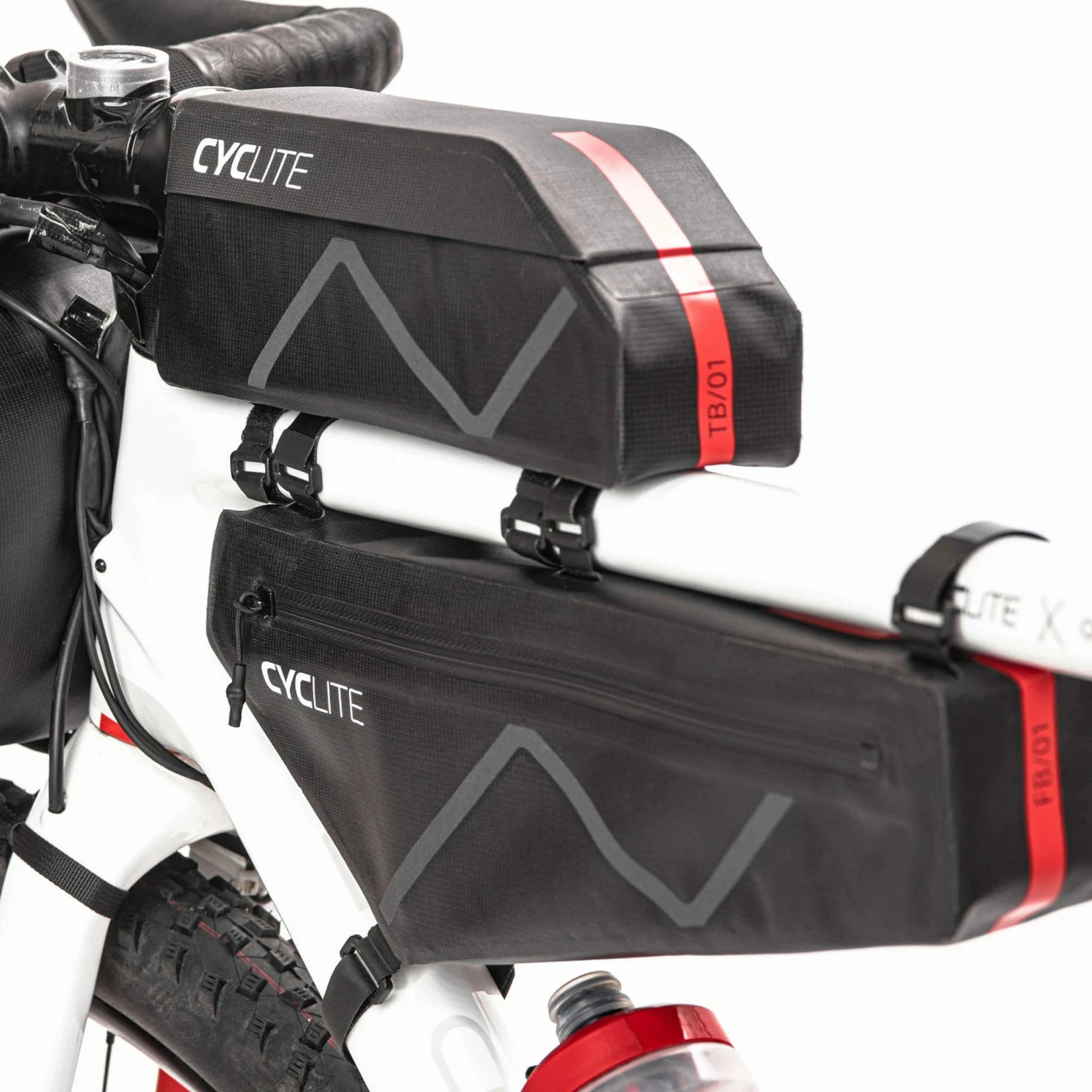 CYCLITE Frame Bag / 01 - Rahmentasche 2,8 Liter Schwarz 4 CYCLITE Frame Bag / 01 - Rahmentasche 2,8 Liter Schwarz – Bild 2