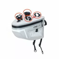 CYCLITE Velcro Fixation Strap (short) Für Lenkertasche - Länge 15 Cm, Schwarz -Fahrrad Verkaufsgeschäft 68923653 03uYi4V4s4satK1 1280x1280