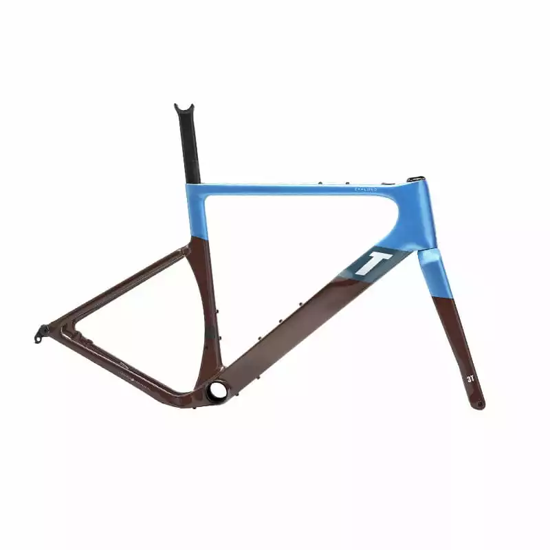 3T Bike 3T Exploro RACEMAX Blau / Braun Rahmenset Gr. XXS (Modelljahr 2021) 3 3T Bike 3T Exploro RACEMAX Blau / Braun Rahmenset Gr. XXS (Modelljahr 2021)