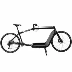 GinkGo Lastenrad Komplettrad Mit Carbon-Gabel Und Shimano XT-Schaltgruppe - Schwarz