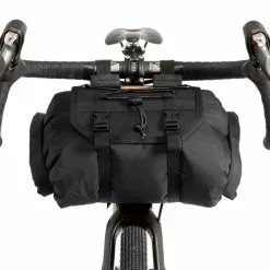 Restrap Bar Bag Small - Lenkerholster Mit Tasche 14 Liter (ohne Food Pouch) Schwarz