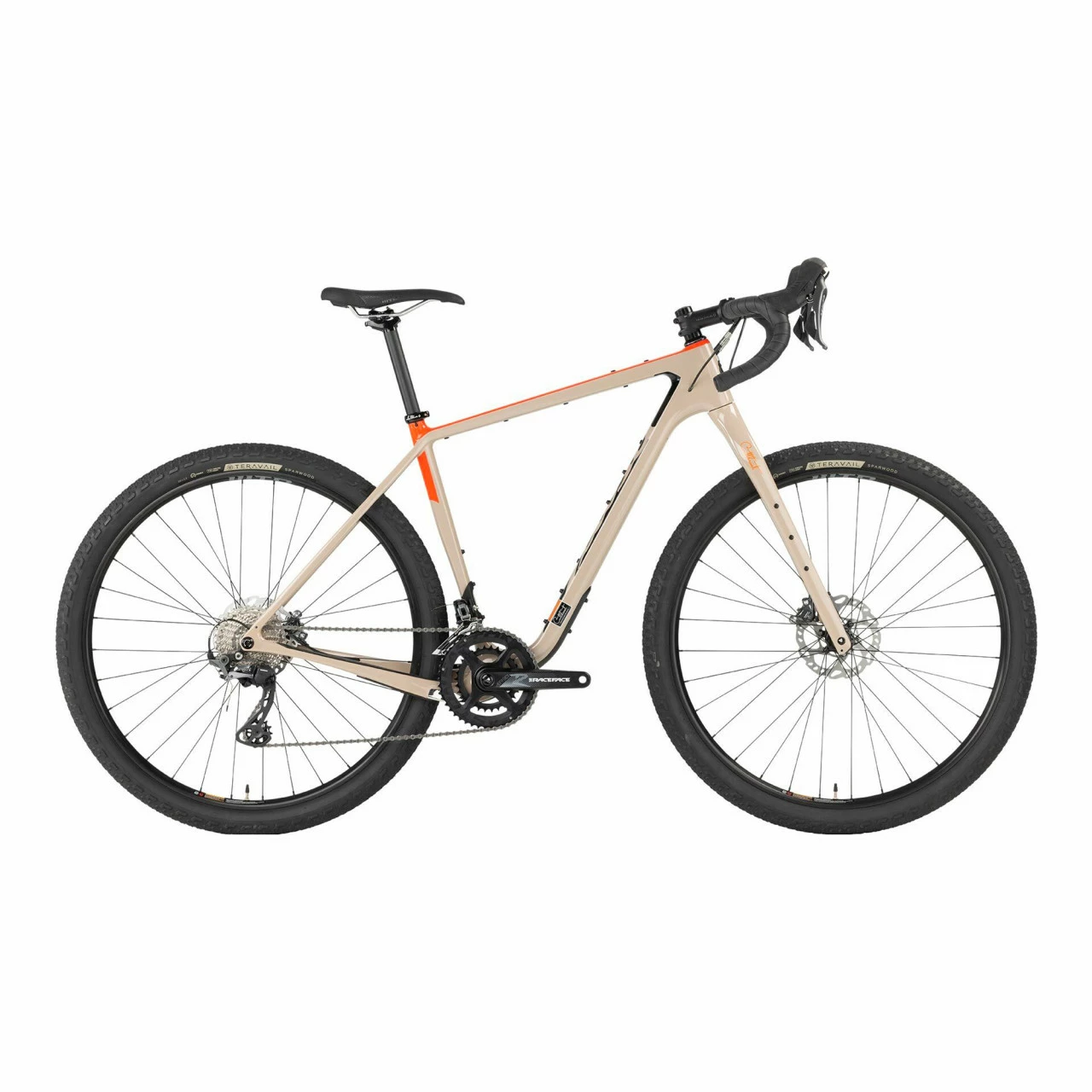 Salsa Cycles Salsa Cutthroat Carbon GRX 810 2x MTB Komplettrad, 29" - Tan Gloss 4 Salsa Cycles Salsa Cutthroat Carbon GRX 810 2x MTB Komplettrad, 29" - Tan Gloss – Bild 2