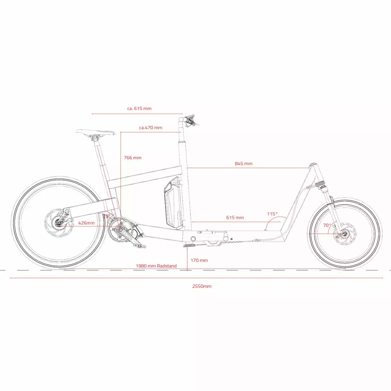 CargoFactory ONE Mit Shimano Steps E6100 (60Nm, Nexus 5G Di2, 630 Wh) 5 CargoFactory ONE Mit Shimano Steps E6100 (60Nm, Nexus 5G Di2, 630 Wh) – Bild 3